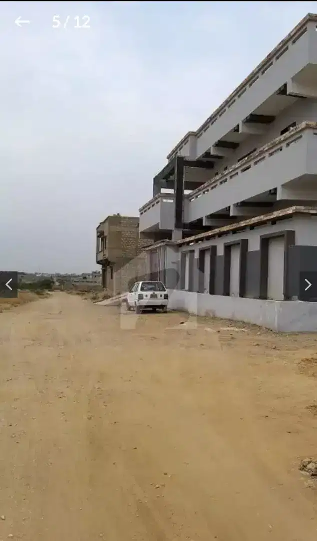 Plot 134 Sq Yards West Open Corner 40 ft road Prime Location For Sale