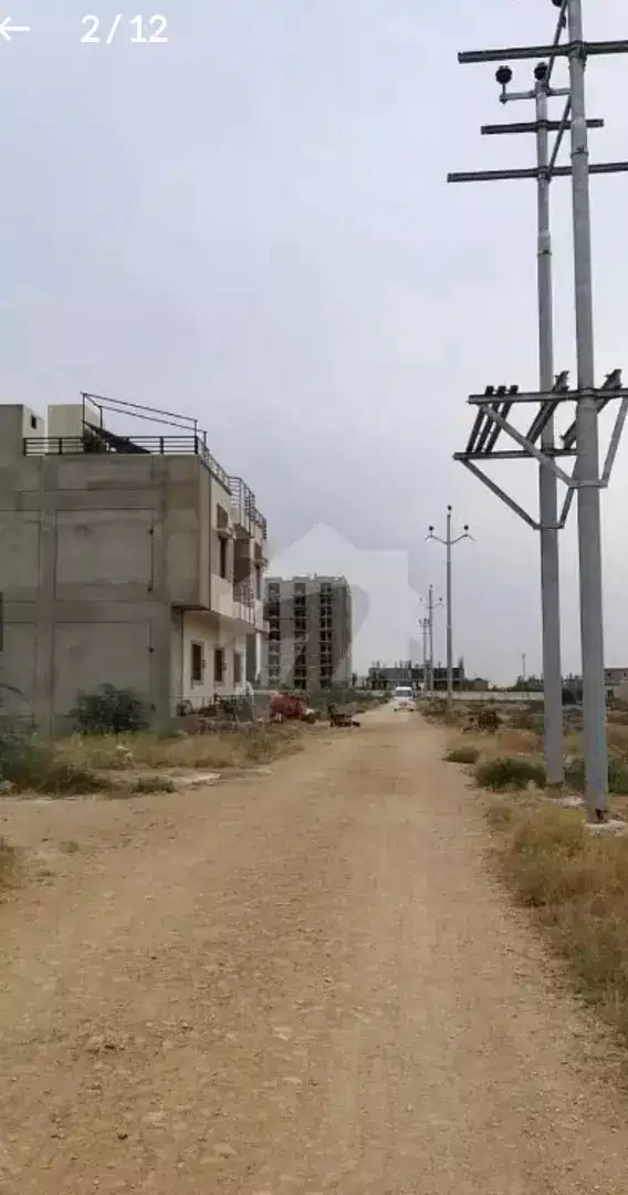 Plot 134 Sq Yards West Open Corner 40 ft road Prime Location For Sale