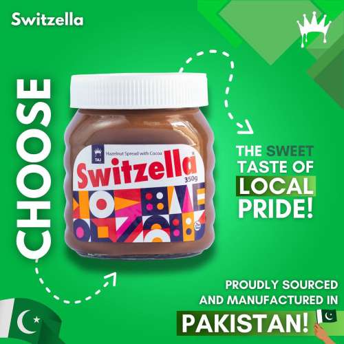 Chocolate Spreads Proudly Sourced and Manufactured in Pakistan