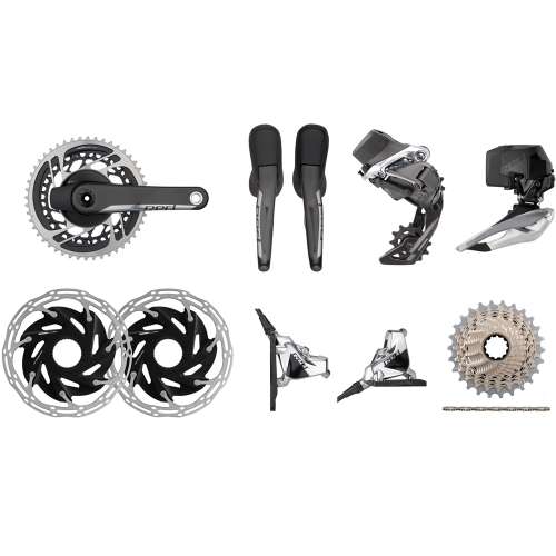 SRAM Red Etap AXS HRD FM 2x12 3548 CL Disc Brake Power Meter Groupset