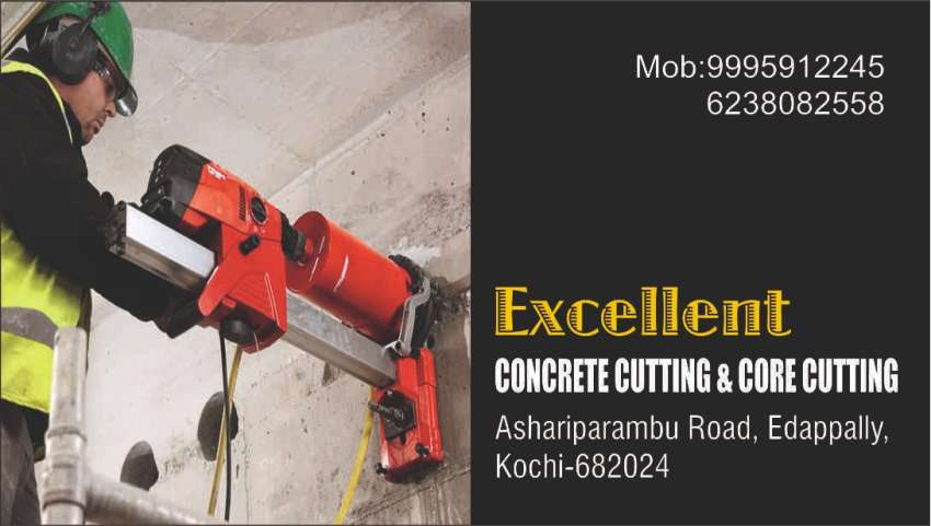 Best Concrete Cutting Works Ernakulam Kochi Aluva Tripunithura Kaloor Edappally