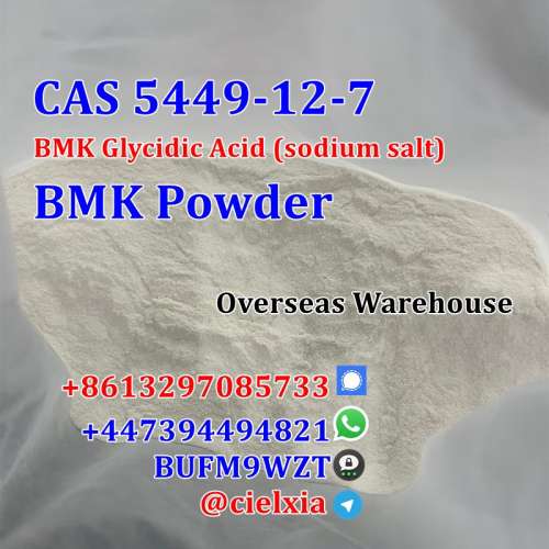 ThreemaBUFM9WZT European warehouse CAS 5449 BMK Powder BMK Glycidic Acid (