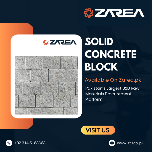 Solid Concrete Blocks Available on Zarea