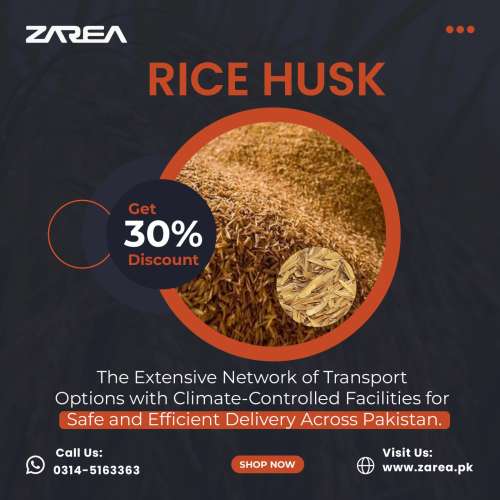 Rice Husk Sales on Zarea