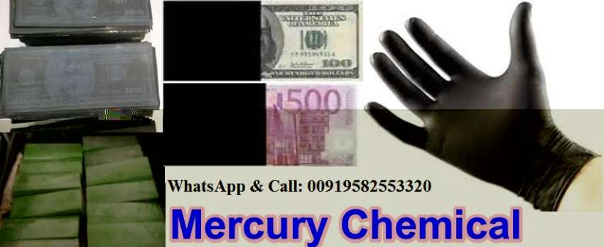 Defaced currencies cleaning CHEMICAL, ACTIVATION POWDER and MACHINE available