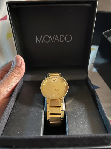 Movado  Luxury Watch  Mirror Dial  Men Watch  Branded Watch