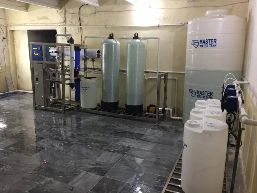 Complete mineral water plant