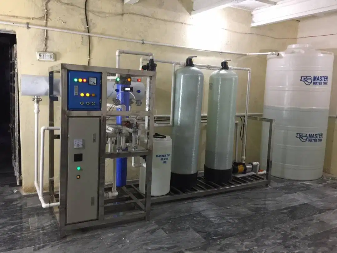 Complete mineral water plant