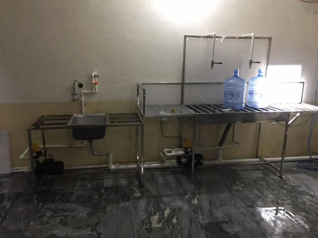 Complete mineral water plant