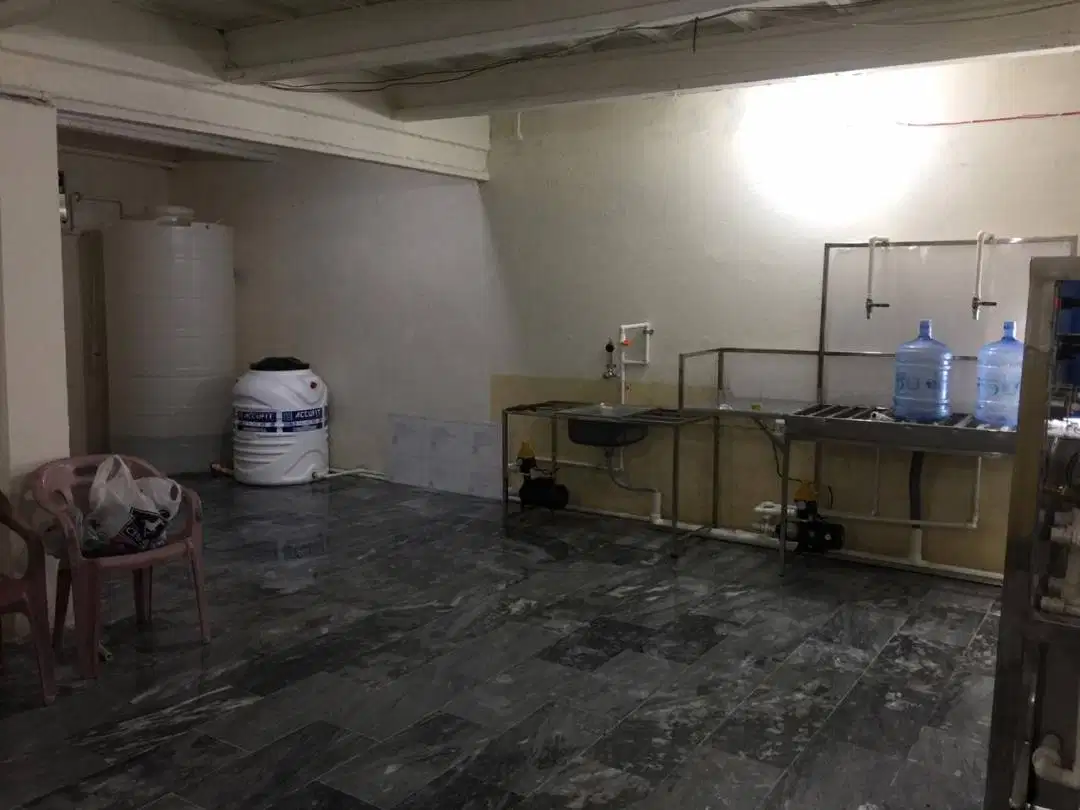 Complete mineral water plant