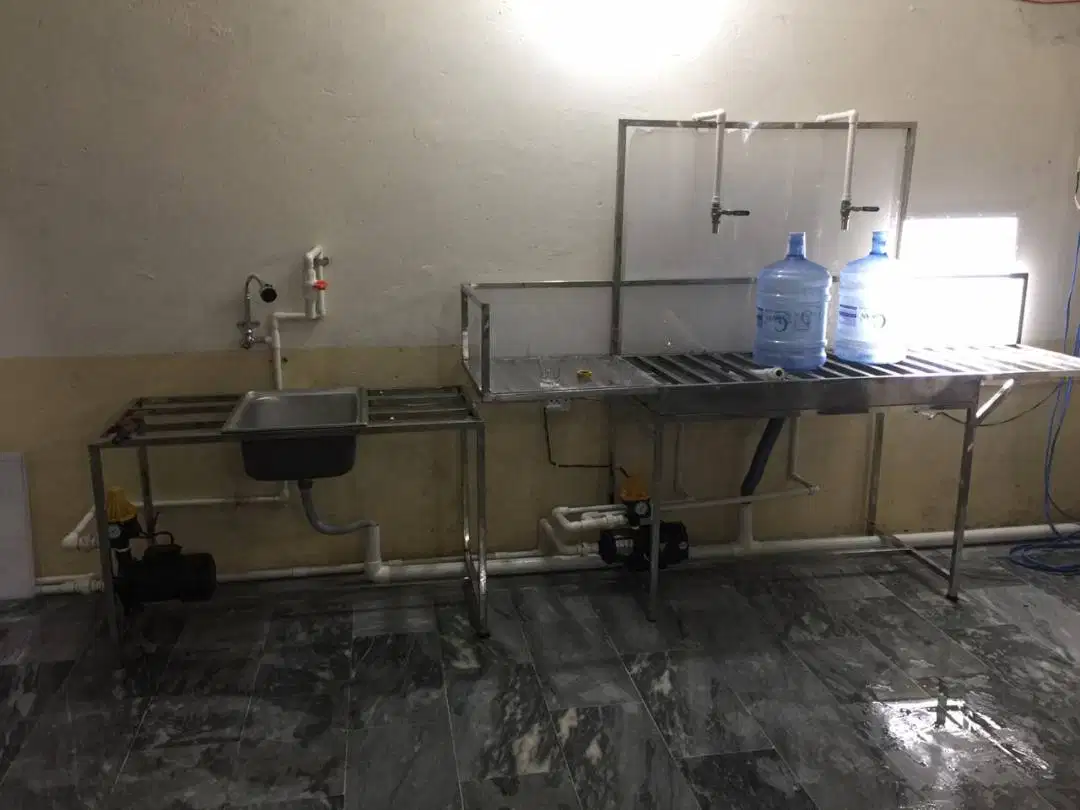 Complete mineral water plant