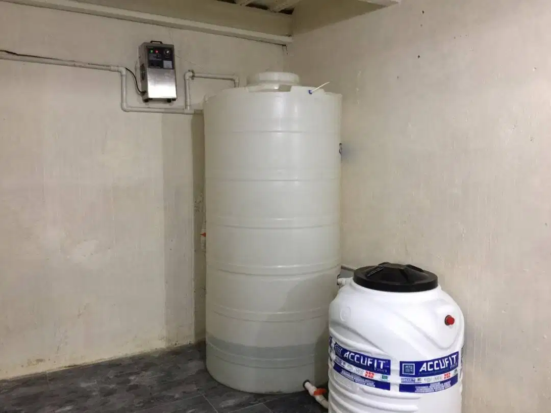 Complete mineral water plant