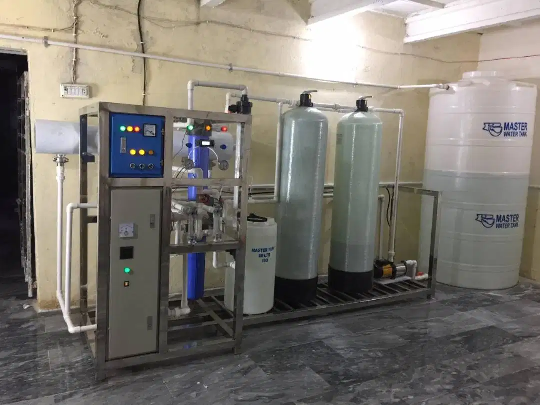 Complete mineral water plant