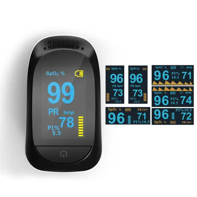 Pulse Oximeters Digital Finger SPO2 PR Monitor FDA/CE