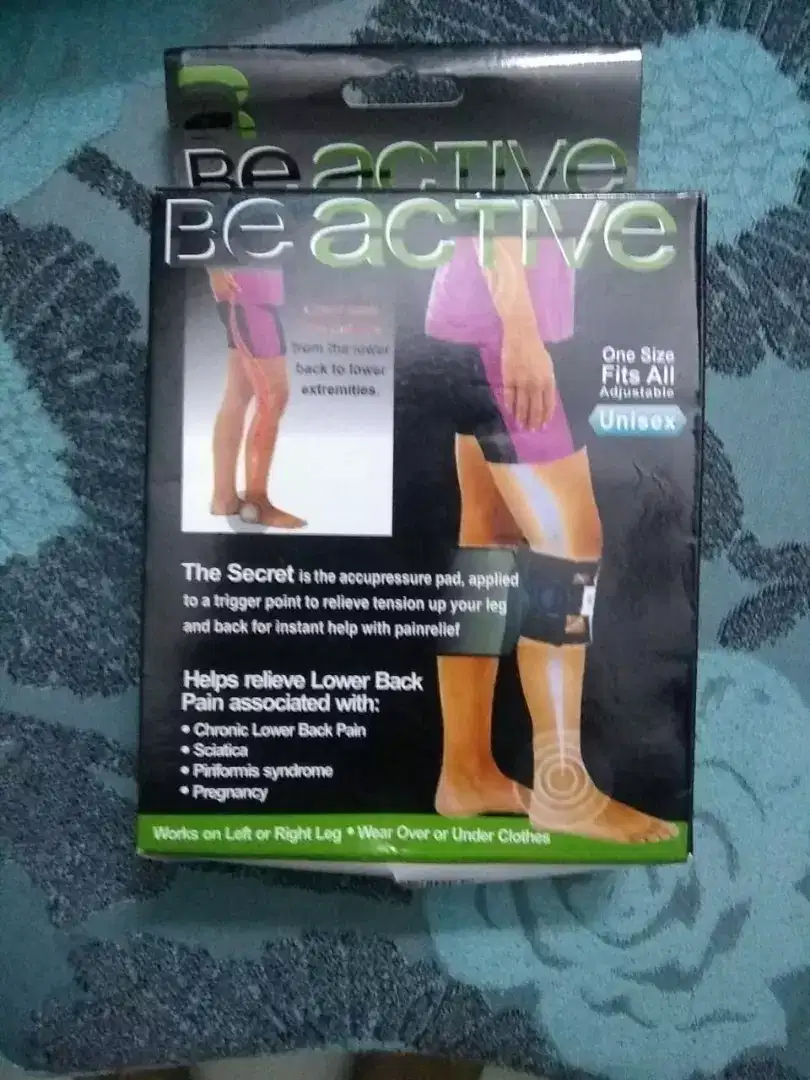 Beactive Acupres Back Pain Acupressure Sciatic Nerve Be Active 1 Pcs