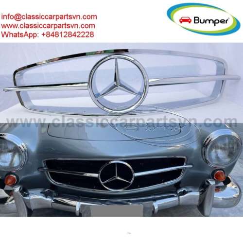 Mercedes 190SL Roadster front grille