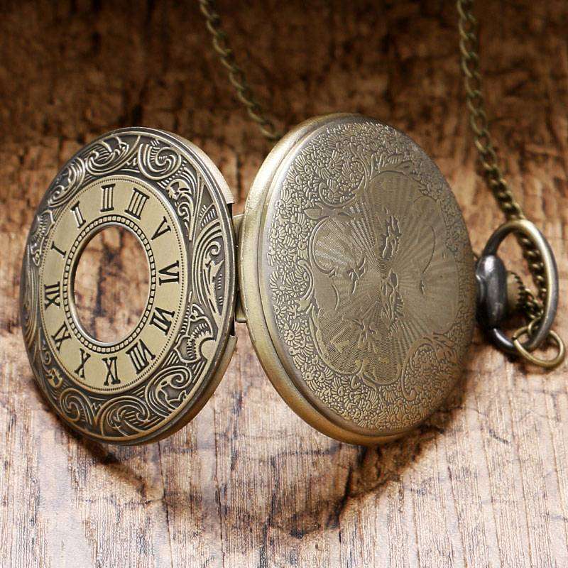 Antique Brand New Pocket Watches with Long Chain Available For Sale