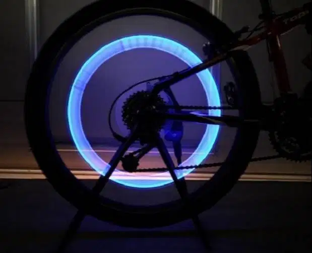 4pcs Car Bike Bicycle Wheel LED Lights Automatic ON/OFF