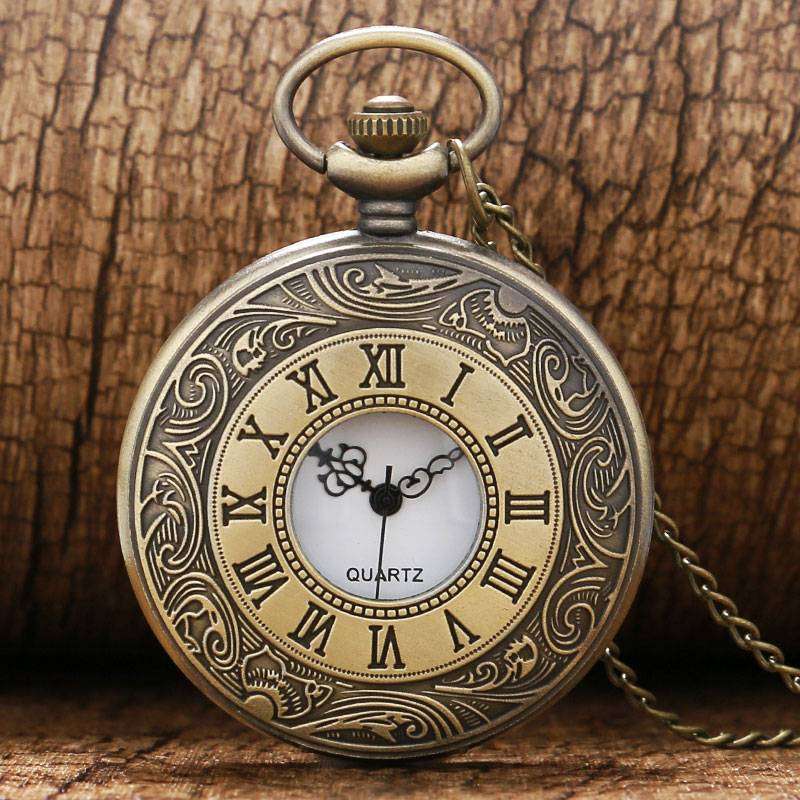 Antique Brand New Pocket Watches with Long Chain Available For Sale