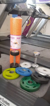 New Rubber coated plates and dumbbell commercial Available for Sale