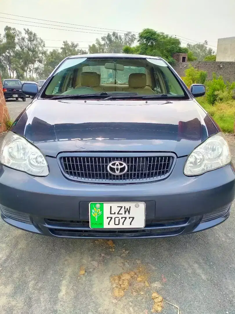 New Branded BLUE color Toyota car 2005 in low price