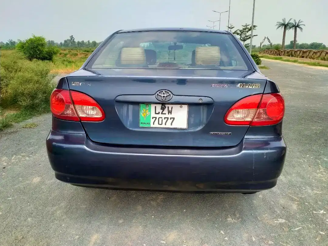 New Branded BLUE color Toyota car 2005 in low price