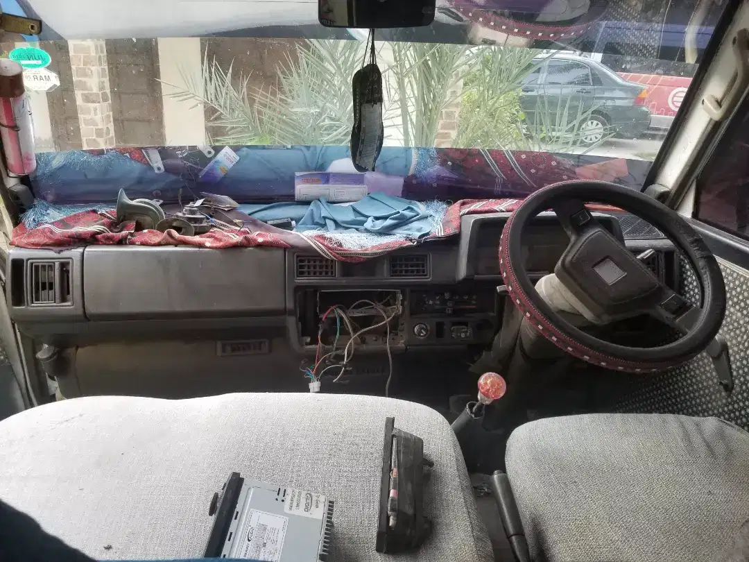 Blue and white color Mazda e2200 1993 BUS for sale