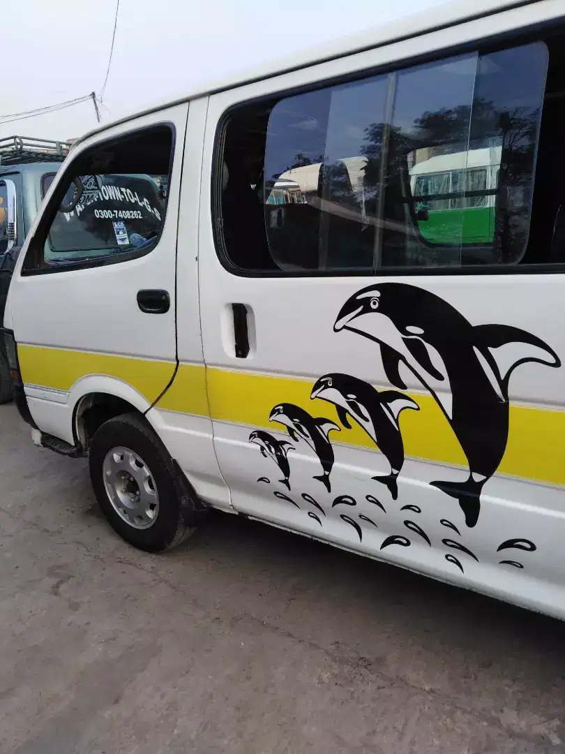 Toyota hiace van for sale in v, good condition