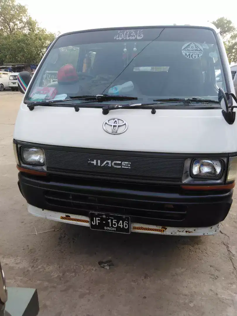 Toyota hiace van for sale in v, good condition