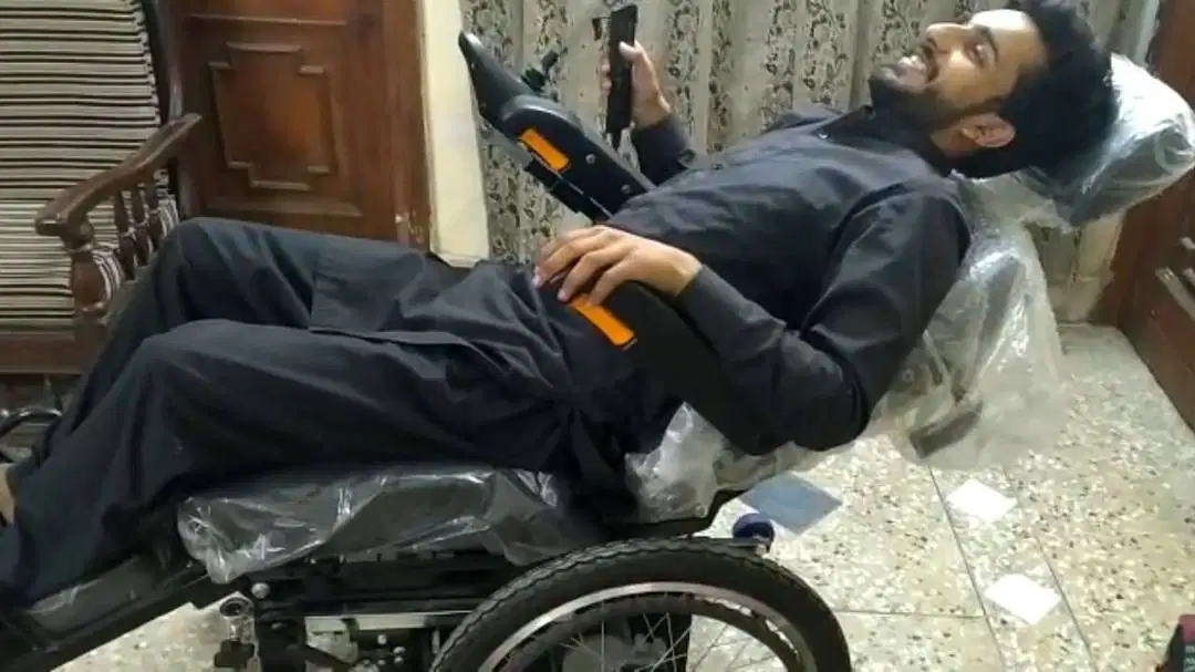 Paraplegia Standing Lying electric wheelchair