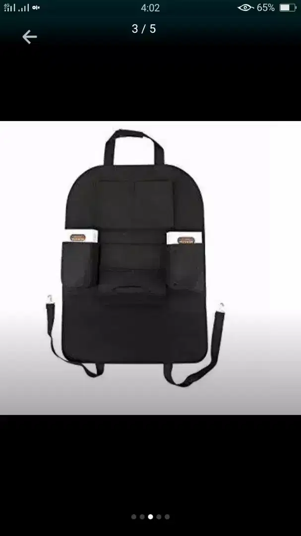 Car Back Seat Storage Organizer Best For All Cars