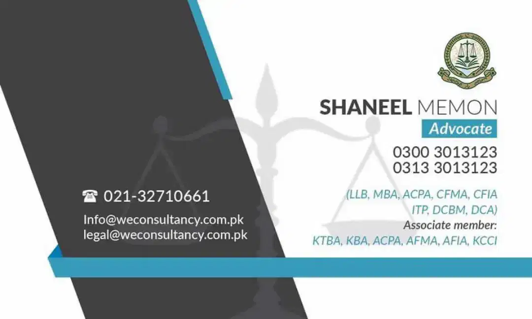 WE CONSULTANCY (Legal Matters Advisory Services)