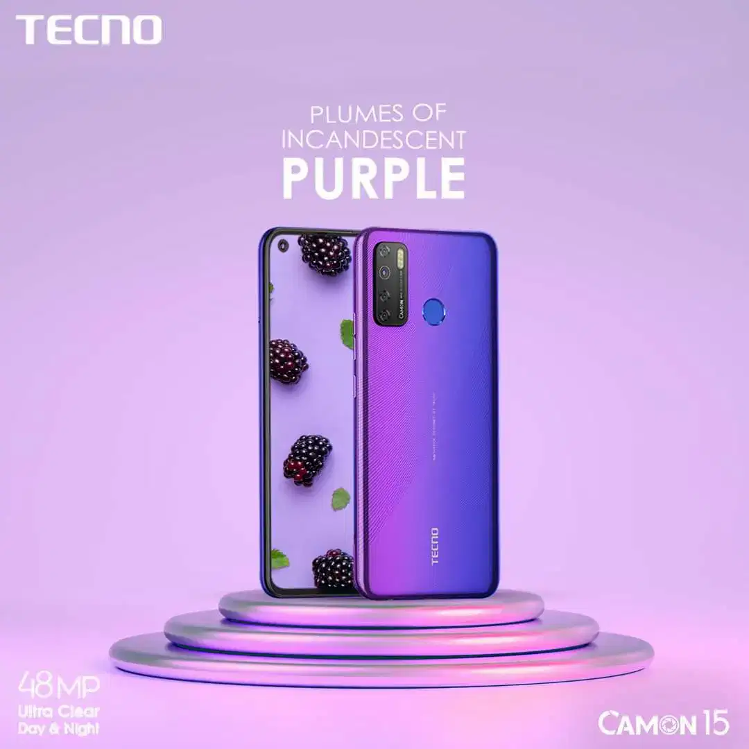 Tecno Camon 15 Pro with Full Box || 1 year+1 month Warranty || 24500/-