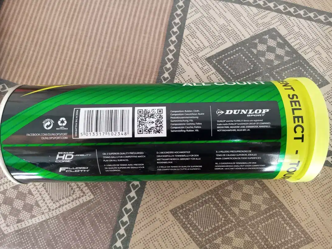 21 ڈبے ڈن لپ ٹین پیک ٹینس بال براۓ فروخت