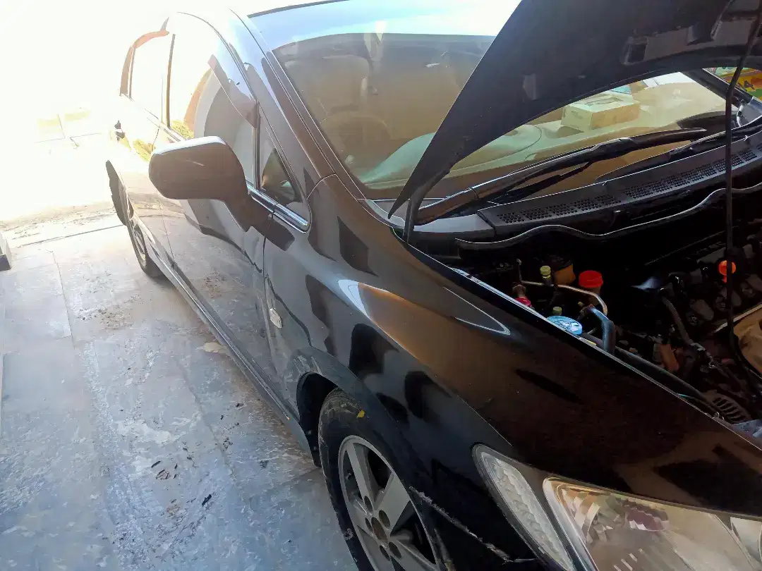 Honda civic 2011 Black Total genuine