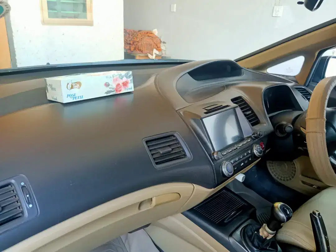 Honda civic 2011 Black Total genuine