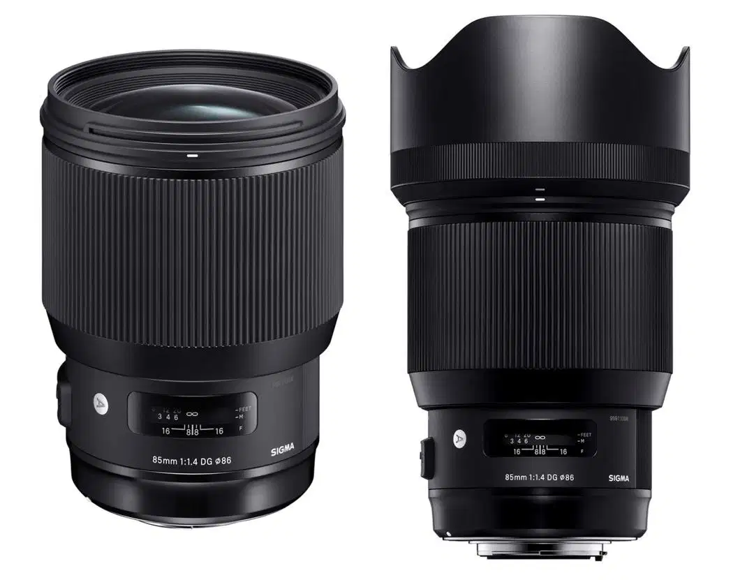 SIGMA Lens 85mm f1.4 DG Art