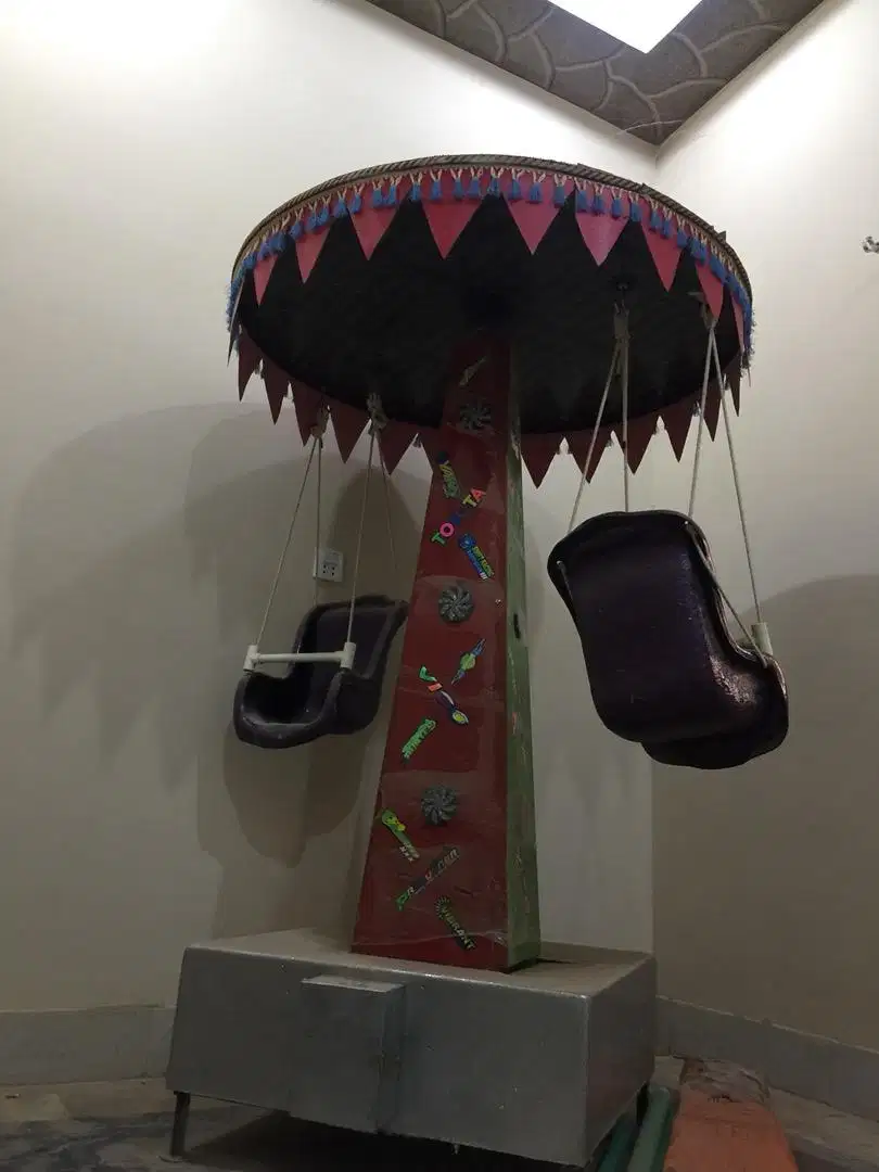 Electric flying chair swing