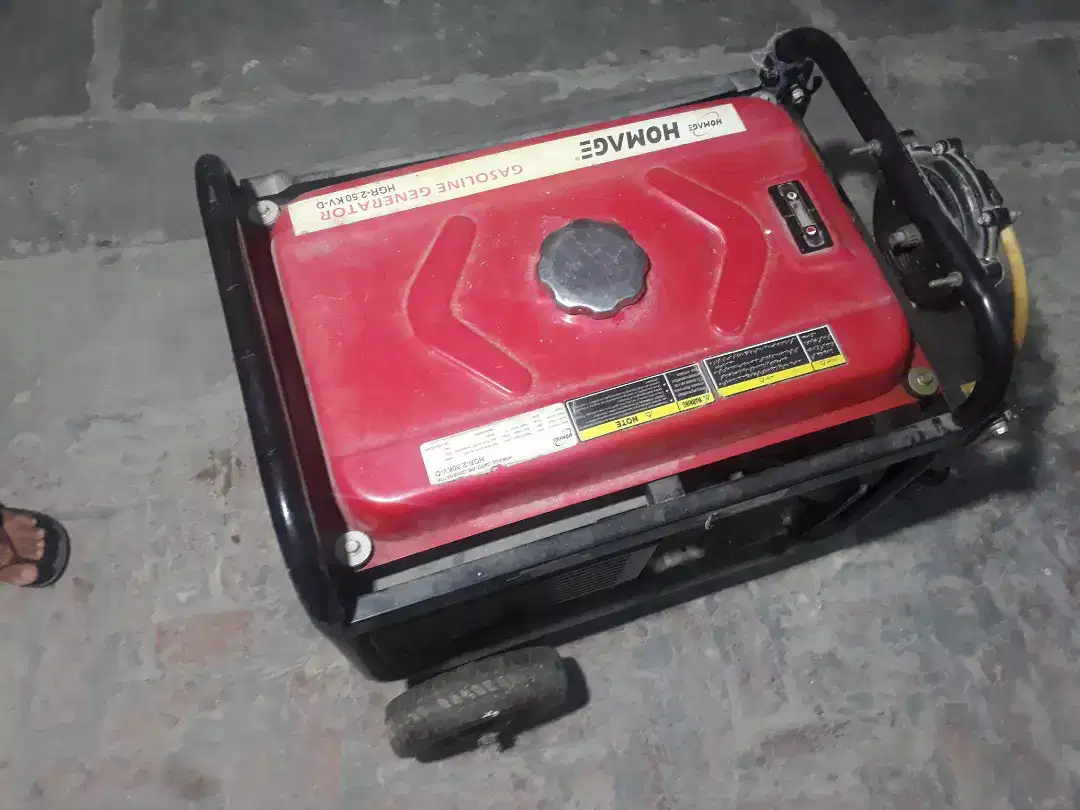 Homage 2.5 kv Gasoline Generator