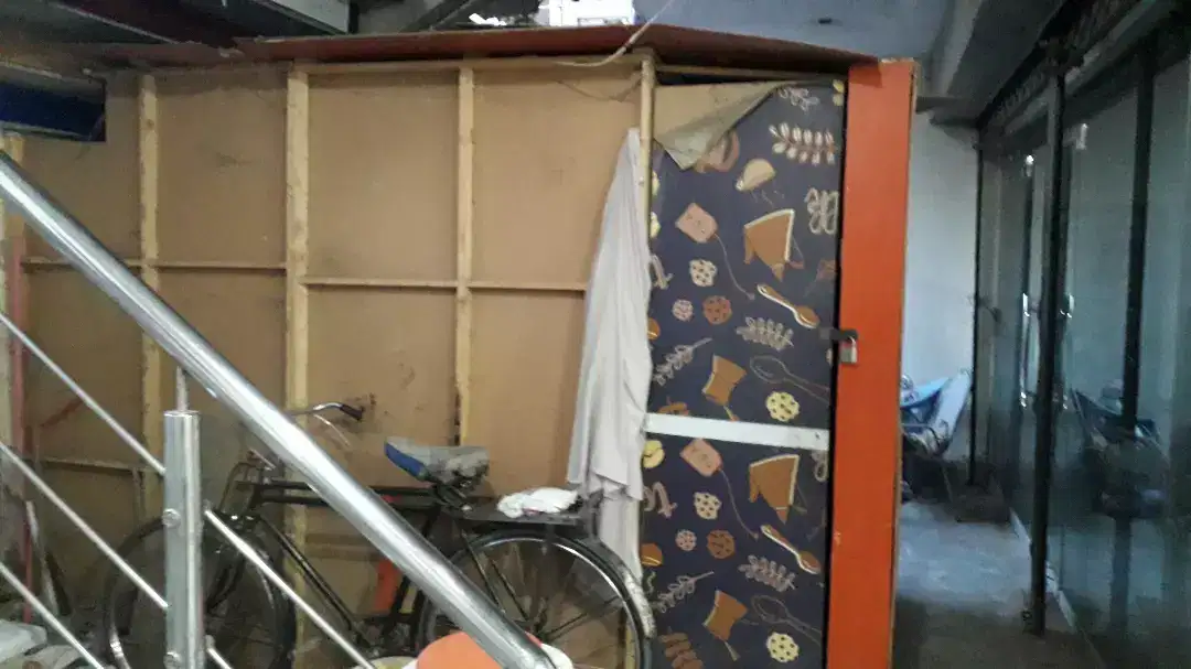 Wooden kitchen for temp hotal