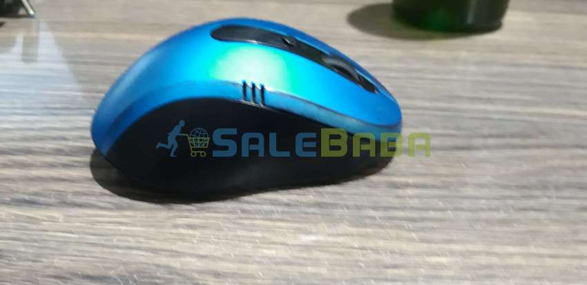 HP Wireless Mouse Blue