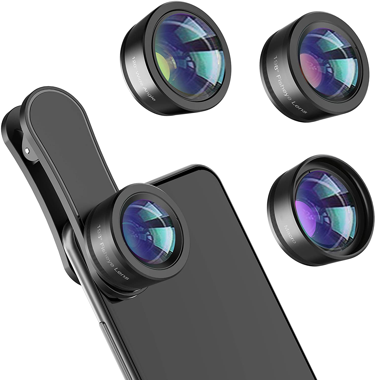 professional 3 In 1 - Clear Zoom Mobile Camera Lens width free mobile holder