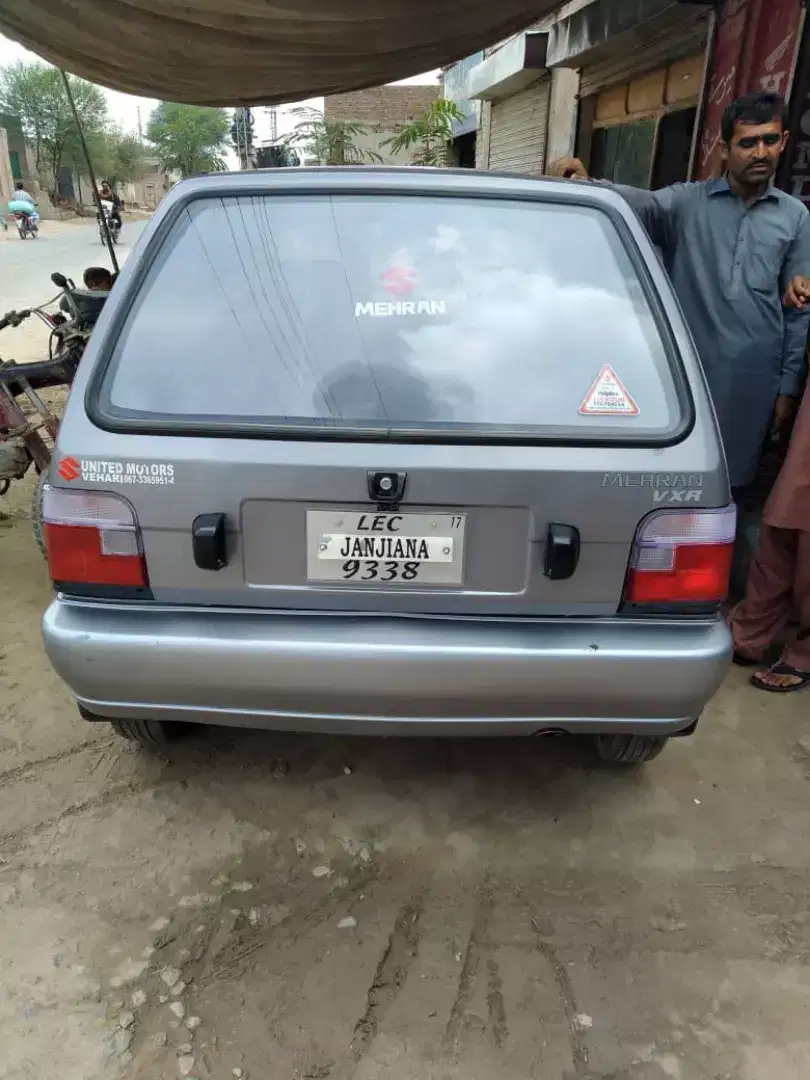 Suzuki Mehran VXR 2017 available for sale in khanewal