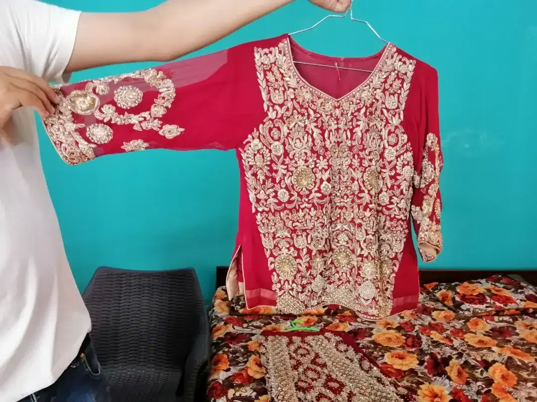 Bridal dress for Barat in mint condition