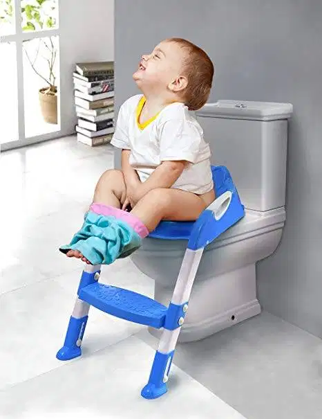 Baby Commode Toilet Trainer Seat With Ladder