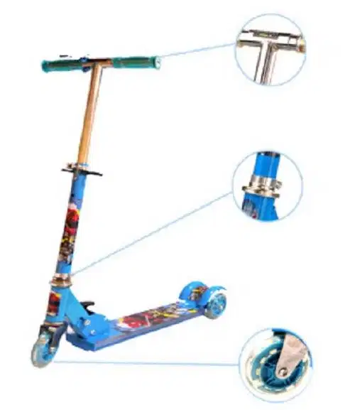Kids Scooty - 2 Back Wheels - Multicolor available for sale