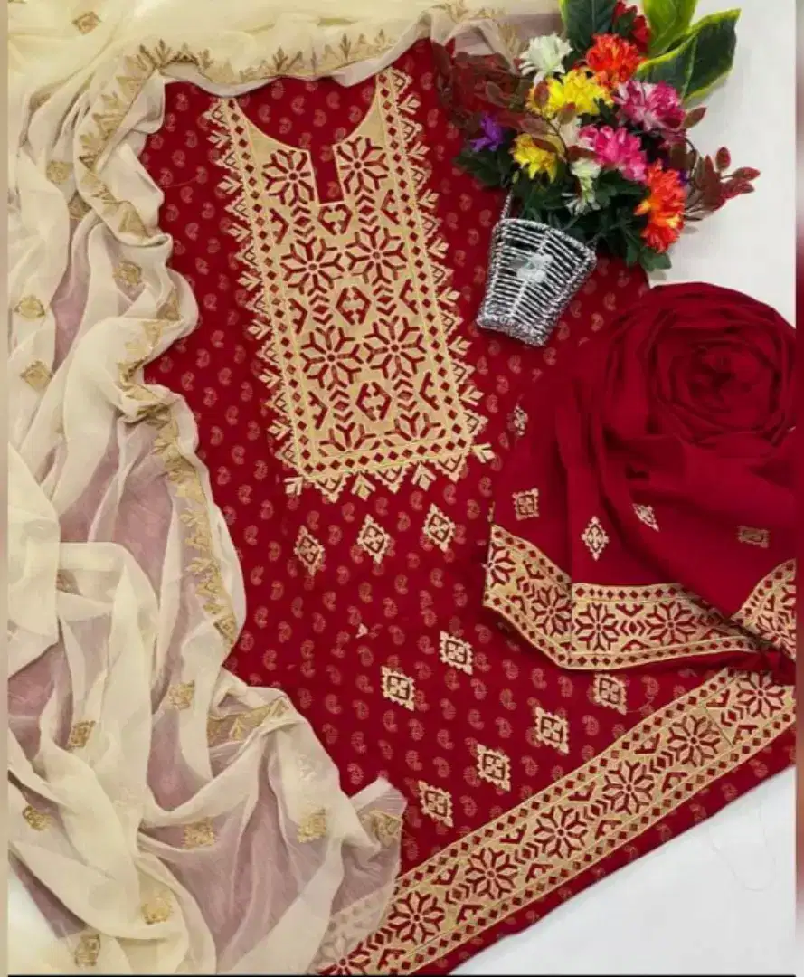 Linen 3pc, unstitched suites for sale in khanewal