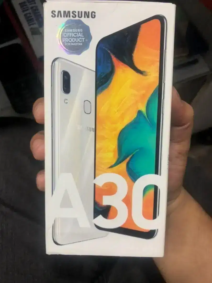 Samsung A30  White Colour Smartphone For Sale in Khanewal