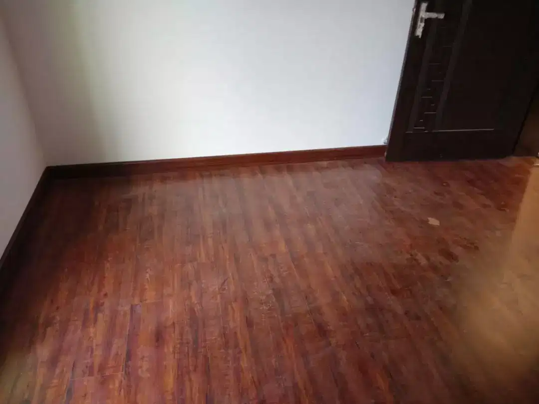 Wooden floor vinyl floor glass paper ceiling wallpaper roller blinds