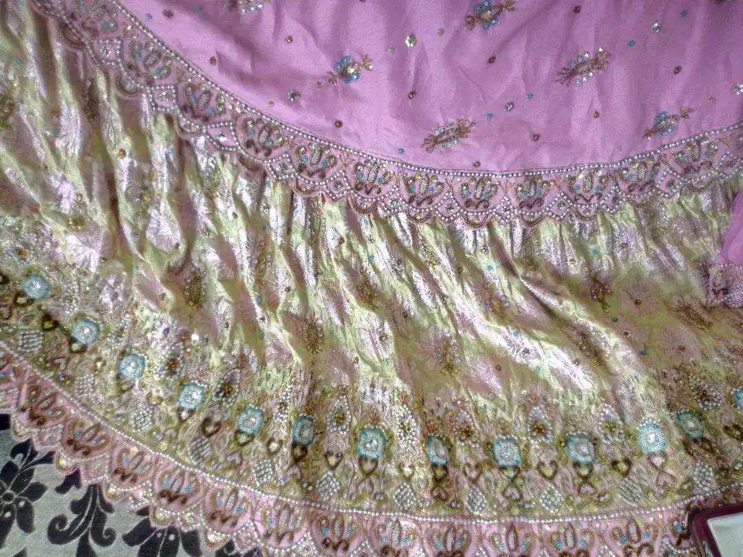 Valima dress with jewelry and bangels set available for sale